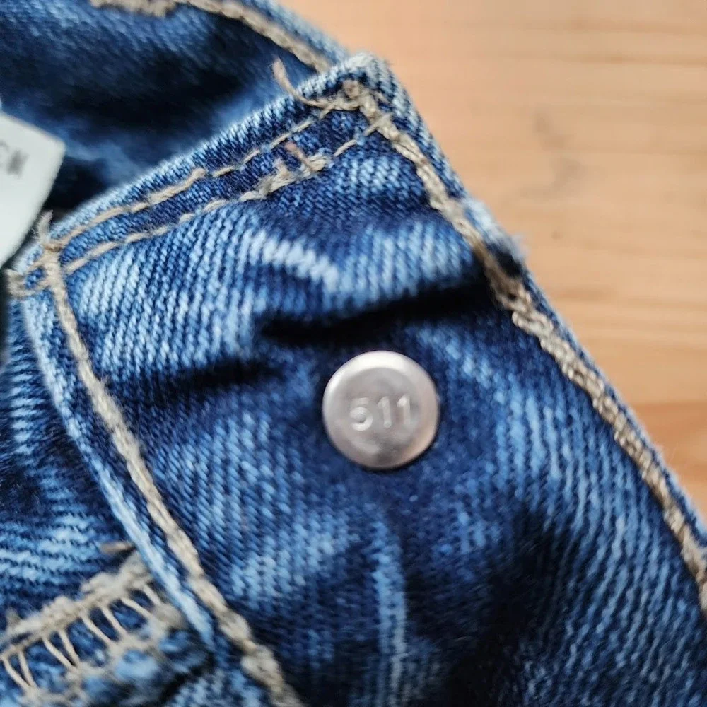 LEVIS‎ VINTAGE Silver Tab Baggys 90's denim Made in USA size 34x30